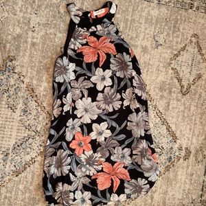 Floral shift dress